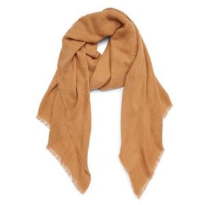 Sole society oversized blanket scarf- Camel